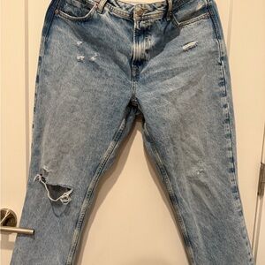 Zara Light Blue Denim Jeans